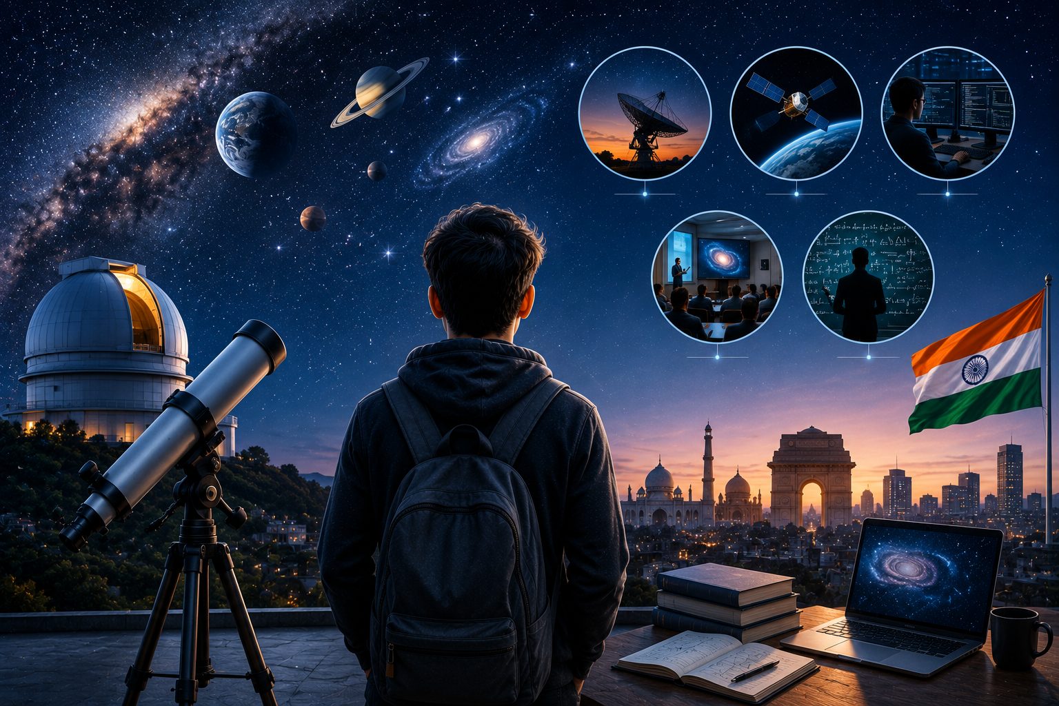 Careers in astrophysics in India