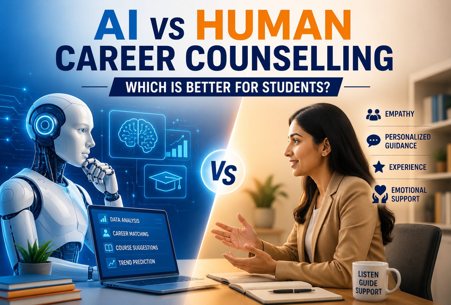 AI vs Human Career Counselling: Which Is Better for Students