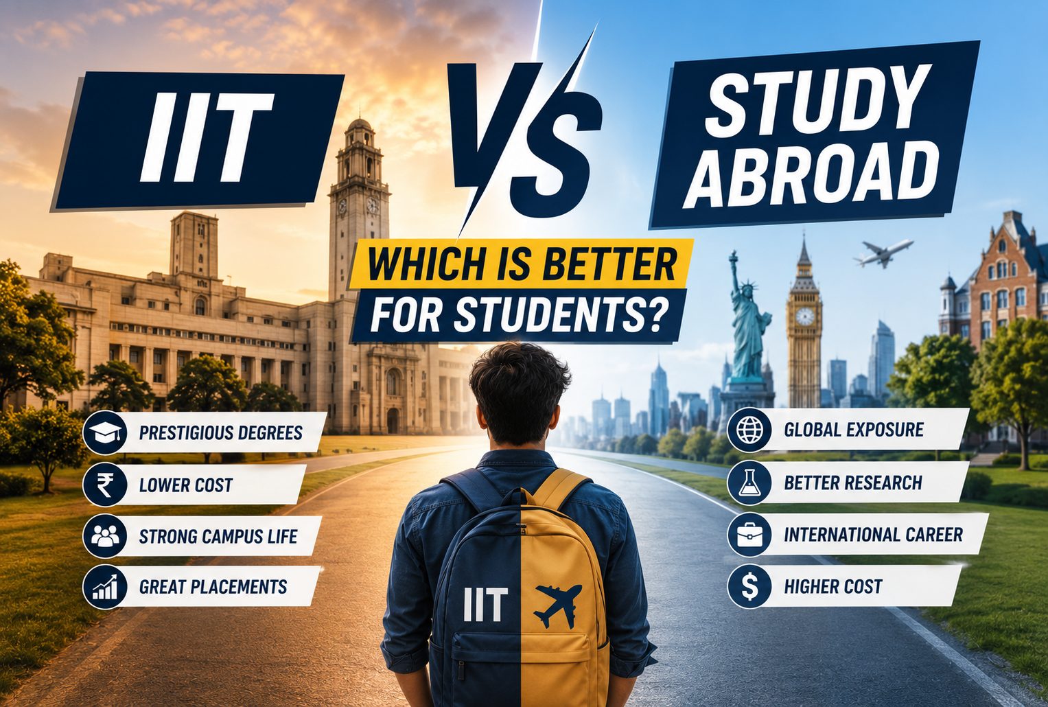 IIT vs Study Abroad in 2026